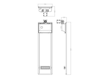 Dimension Drawing (without table) - BRP715 LED70 CW Solar Pro 5