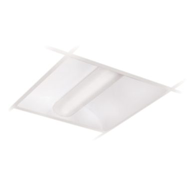 Recessed LED Direct/Indirect, 2' x 2' with Acrylic Linear Prismatic Lens, 3900 Nominal Lumens, 4000K