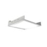 2x2 Recessed LED High Bay, 12000 lumens, 4000K, Rounded Frosted Lens