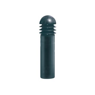 Bollard, Aluminum, Bronze, 50W MH, 120V