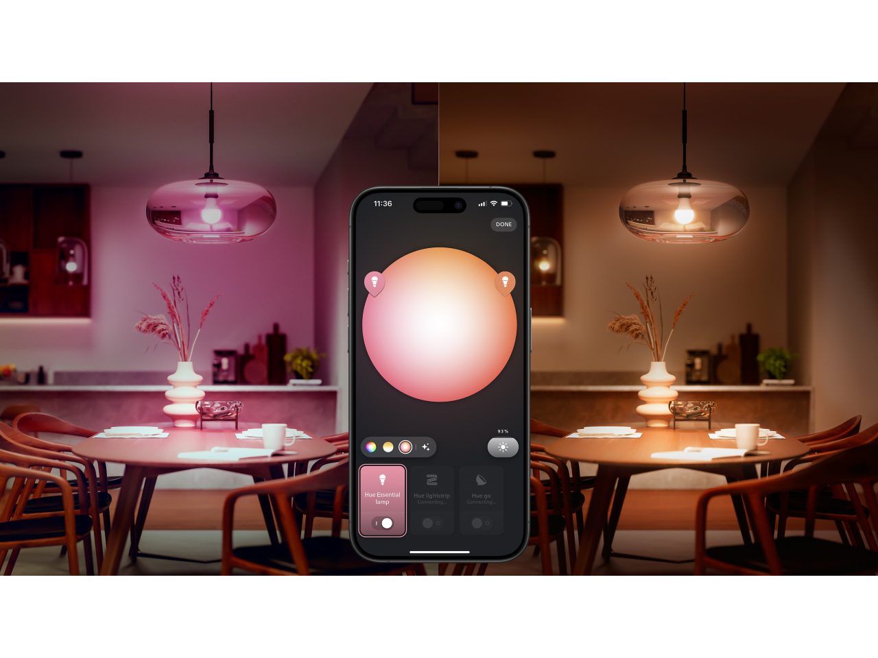 Hue White and color ambiance Essential starter kit: 4 E26 smart