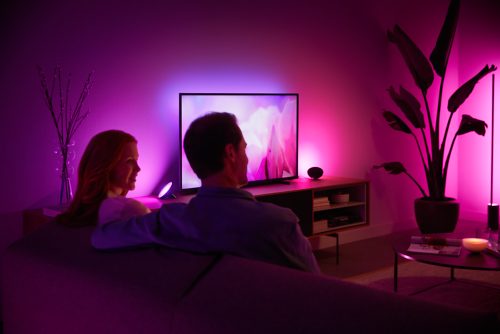 Lampe à poser connectée LED Philips Hue Bloom