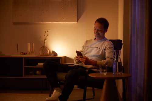 Philips hue white ambiance table lamp online