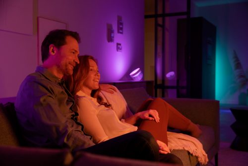 Philips hue clearance iris lamp