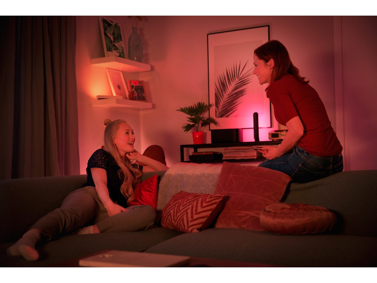 W15-19 Philips フィリップス Hue ライトバー Hue Single Pack Play Light Bar Black | Philips Hue