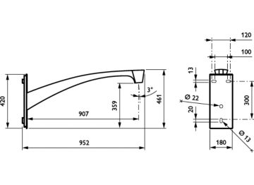  PLAISANCE BRACKETS