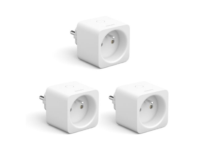 Gros plan de l'avant de Pack : Prise intelligente pack de 3