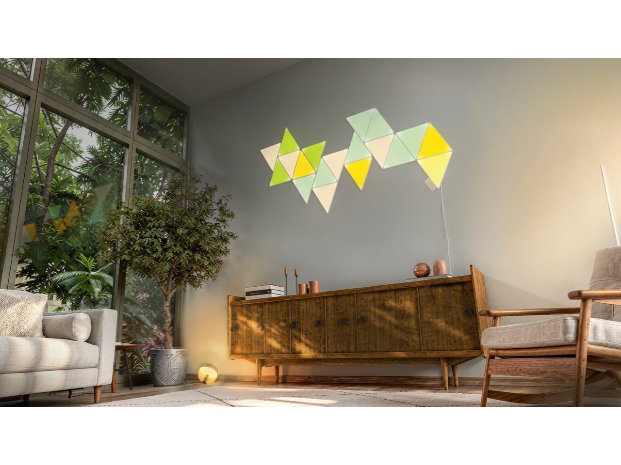 Wall Lights Wall Panel Triangle Extensions (3 Panels) | Philips Hue