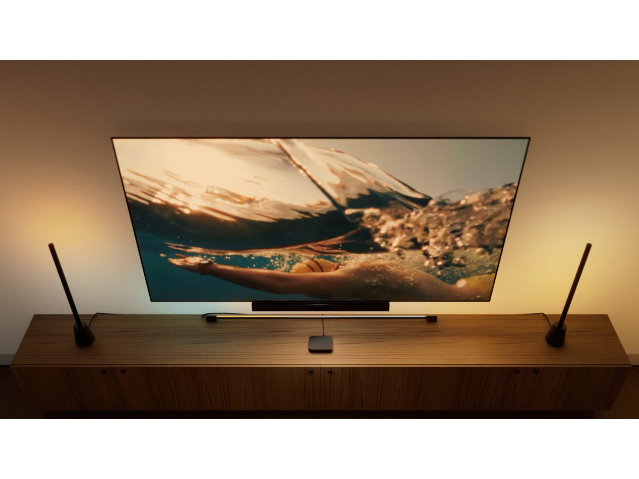 Philips Hue Play Sync Box 4K - Ev Sinema Sistemi Aydınlatması