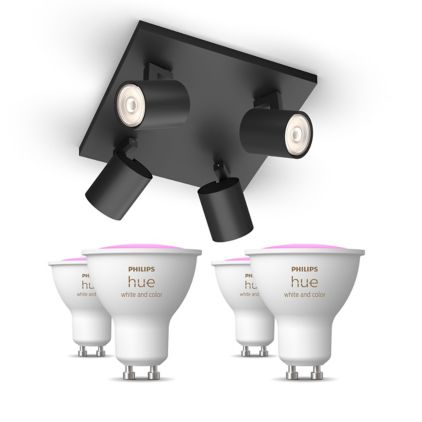 An image of product of the Pack de 4 spots Myliving Runner + ampoules GU10 à couleur variable
