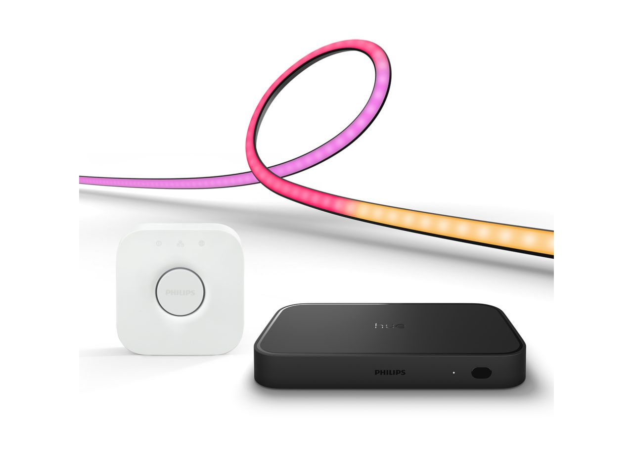 Sync Box + TV lightstrip 55inch + Bridge | Philips Hue