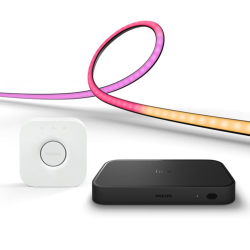 Sync Box + TV lightstrip 55inch + Bridge | Philips Hue