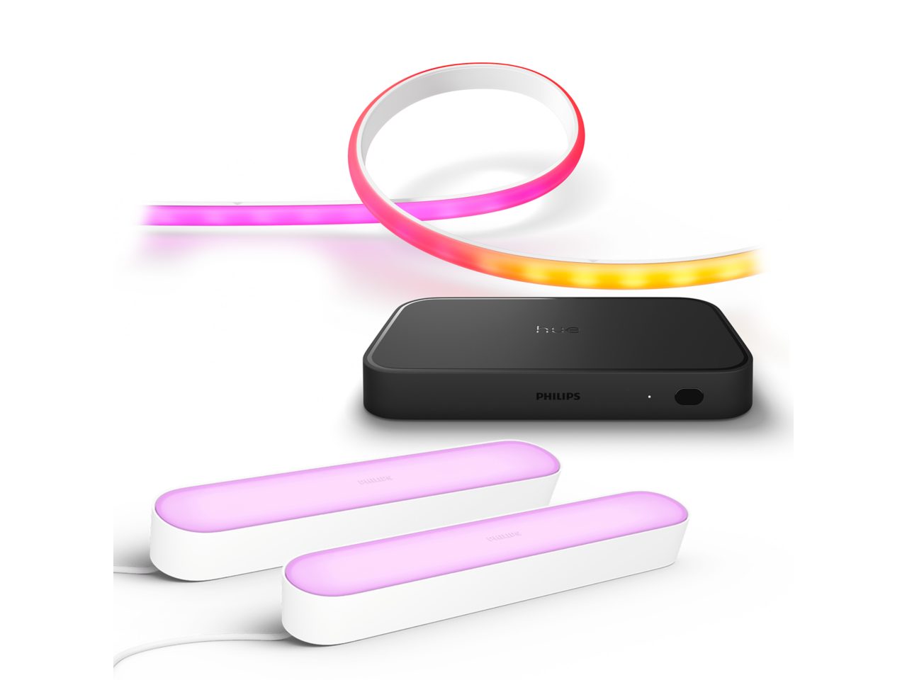 Sync Box + 2 Bars + Lightstrip 80inch | Philips Hue