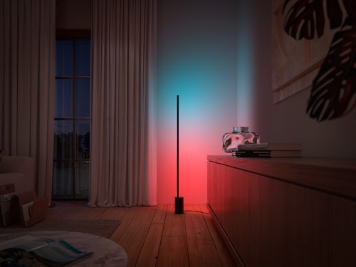 Hue White and Colour Ambiance Signe gradient floor lamp
