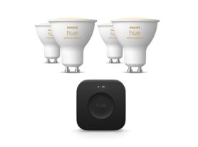 4 GU10 White ambiance bulbs + Bridge Pro