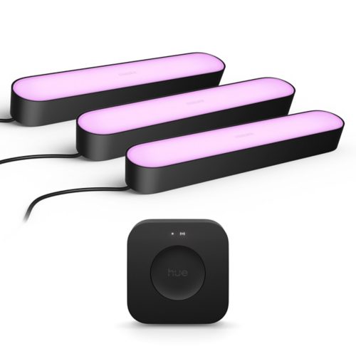 2 Play Bars Black + Bar Extension + Bridge Pro | Philips Hue