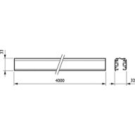Dimension Drawing (without table) - RCS750 5C6 L4000 BK (XTSC6400-2)