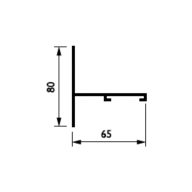 Dimension Drawing (without table) - ZRS700 SCP ALU SUSP CLAMP (SKB12-1)