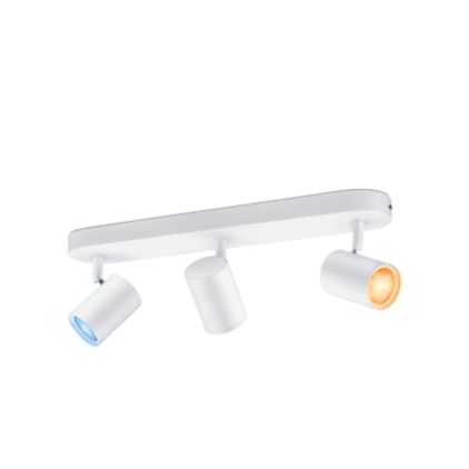 Gros plan de l'avant de 3 spots orientables IMAGEO