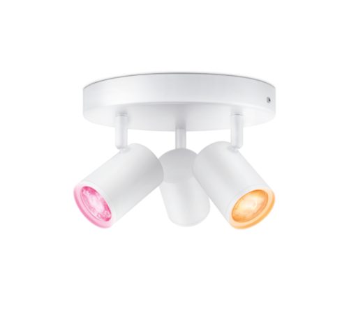 Spot 3spots orientables IMAGEO Plaque ronde