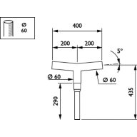 Dimension Drawing (without table) - JGM001 KC MBP-T 200 60 RAL