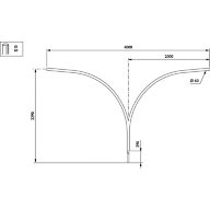 Dimension Drawing (without table) - JGM002 KR MBP-T 2000 60 RAL