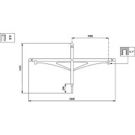 Dimension Drawing (without table) - JSB710 MBP-T 1000 60 RAL