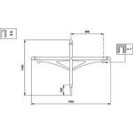 Dimension Drawing (without table) - JSB710 MBP-T 800 60 RAL