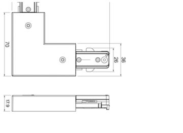 Dimension Drawing (without table)