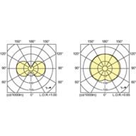 Light Distribution Diagram - MASTERC CDM-Tm Mini 35W/930 PGJ5 1CT/12