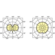 Light Distribution Diagram - MASTERC CDM-T 35W/842 G12 1CT/12
