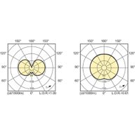 Light Distribution Diagram - MASTERC CDM-TC Elite 70W/942 G8.5 1CT