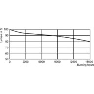 Lumen Maintenance Diagram - CDM-Rm Elite Mini 35W/930 GX10 MR16 25D