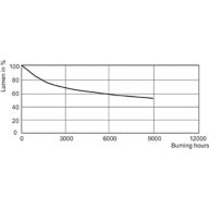 Lumen Maintenance Diagram - MASTERC CDM-R 35W/830 E27 PAR20 30D 1CT