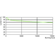Lumen Maintenance Diagram - MASTERC CDM-TC Elite 70W/942 G8.5 1CT