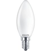LED Filamentkronljusk&auml;lla frostad 40 W B35 E14