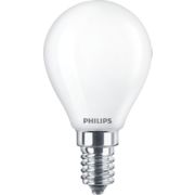 LED Filamentkronljusk&auml;lla frostad 40 W P45 E14