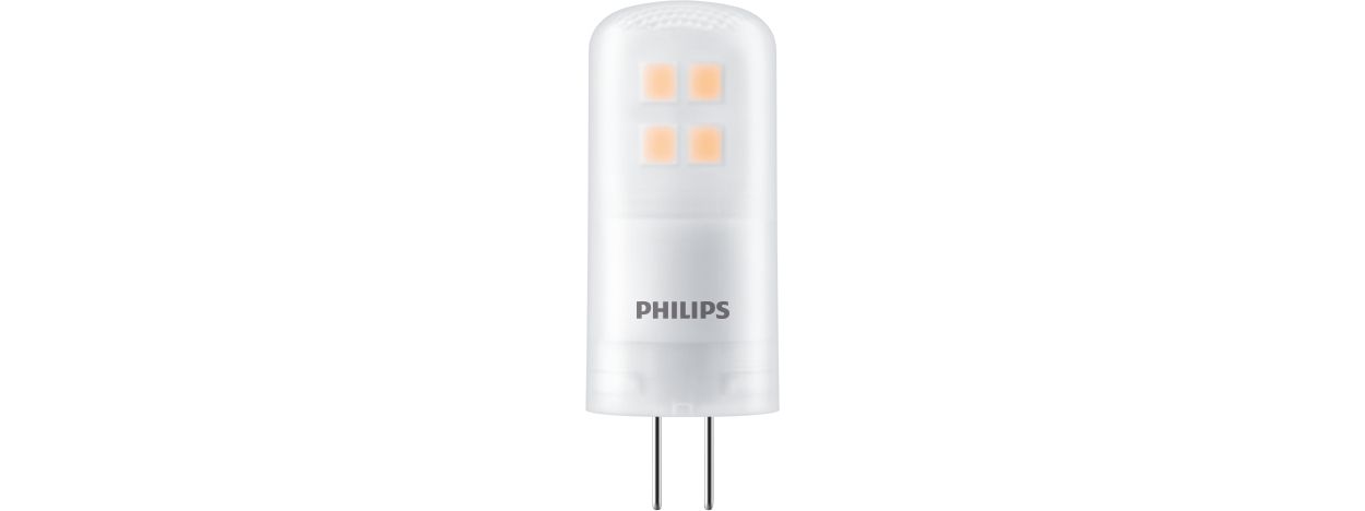 Une lumière LED blanche et chaude