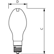 Dimension Drawing (with table) - 34GC/LED/850 EX39 BB 6/1