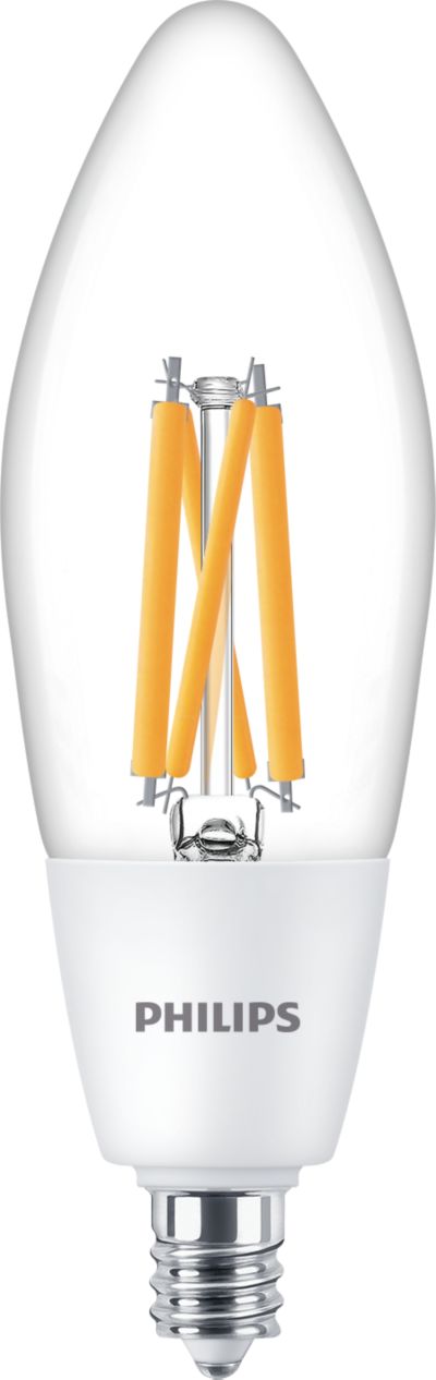 Philips led candle bulb dimmable hotsell