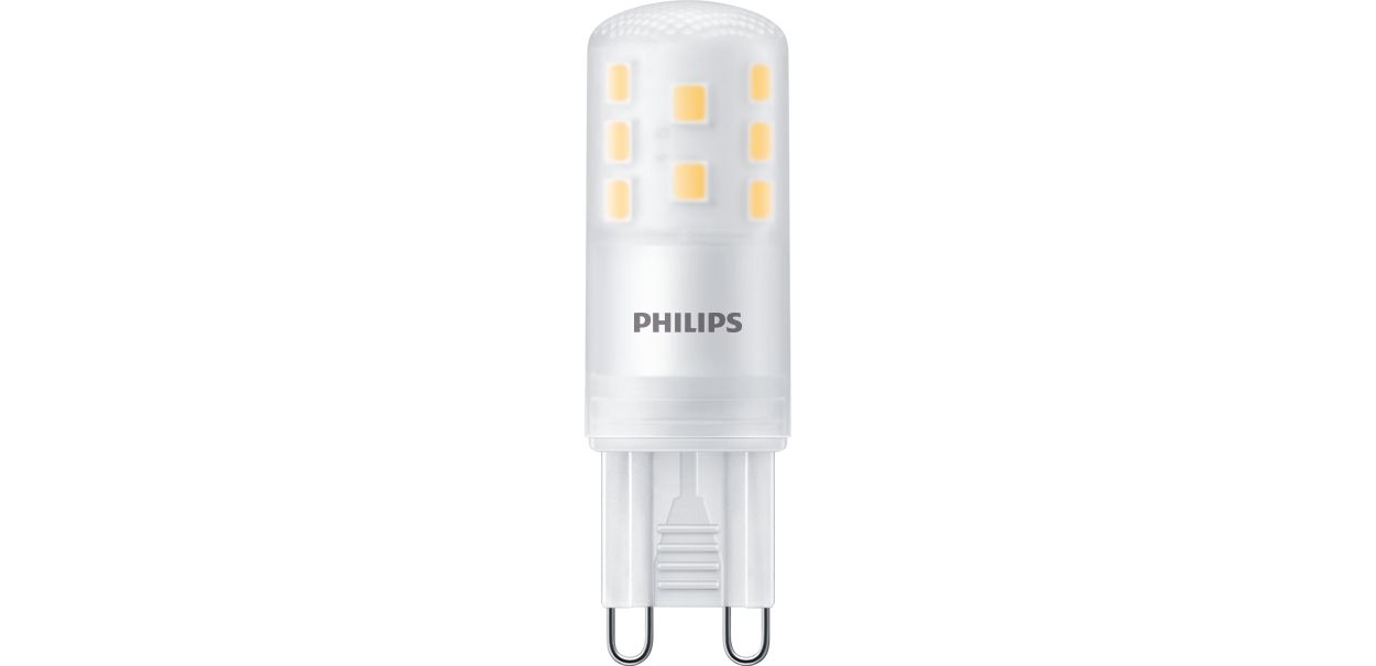 Une lumière LED blanche et chaude