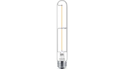 LED Filament Bulb Clear 40W T10 E26