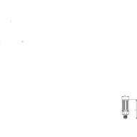 Dimension Drawing (with table) - 54-45-36CC/LED/3PW/3CCT/Ex39 BB 3/1