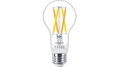 LED Filament Bulb Clear 60W A19 E26 x4