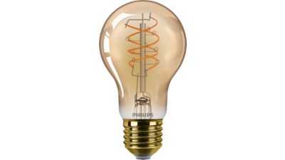 LED Filamentljuskälla bärnstensgul 60 W A60 E27