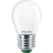 Ultra efficiente Lampadina a candela a filamento UltraEfficient satinata 40 W P45 E27