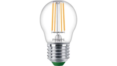 UltraEfficient Filamentklotlampa klar 25 W P45 E27