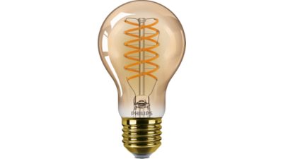 LED Filamentljuskälla bärnstensgul 50 W A60 E27