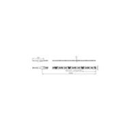 Dimension Drawing (without table) - LS170S LED8 S 927 IP20 L5000 PRO