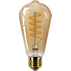 LED Filament Bulb Amber 25W ST64 E27